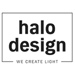 Halo Design mærke logo lille
