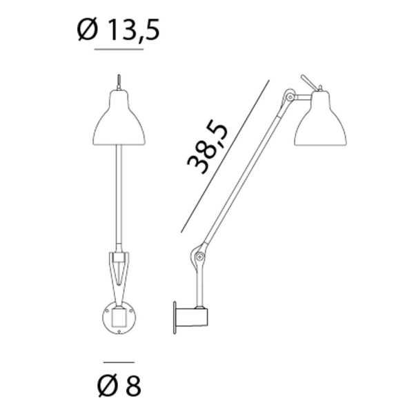 LUXY W1 ALU-SORT -Billede 1-2