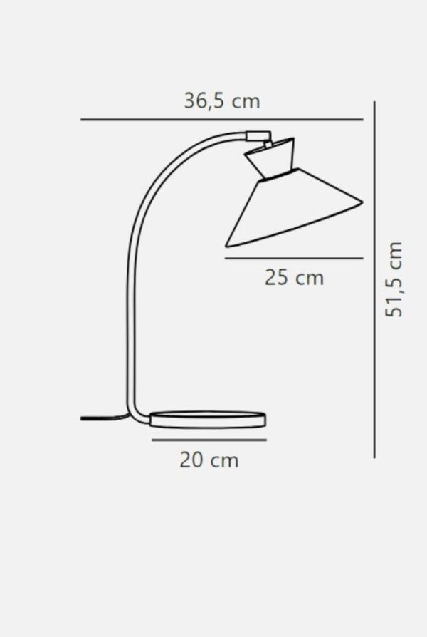 2213385026 Nordlux Dial Bordlampe Gul Billede 1-4