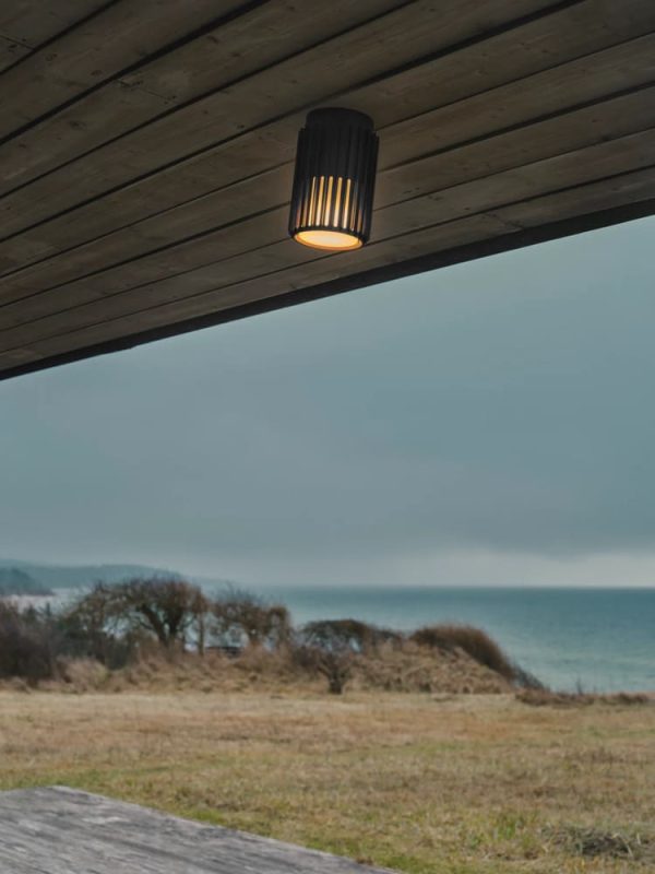 Nordlux Aludra Loftslampe Seaside Sort Miljøbillede