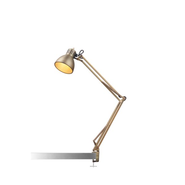 Nordic Living ARCHI T1 JUNIOR Lampe Brass Billede1