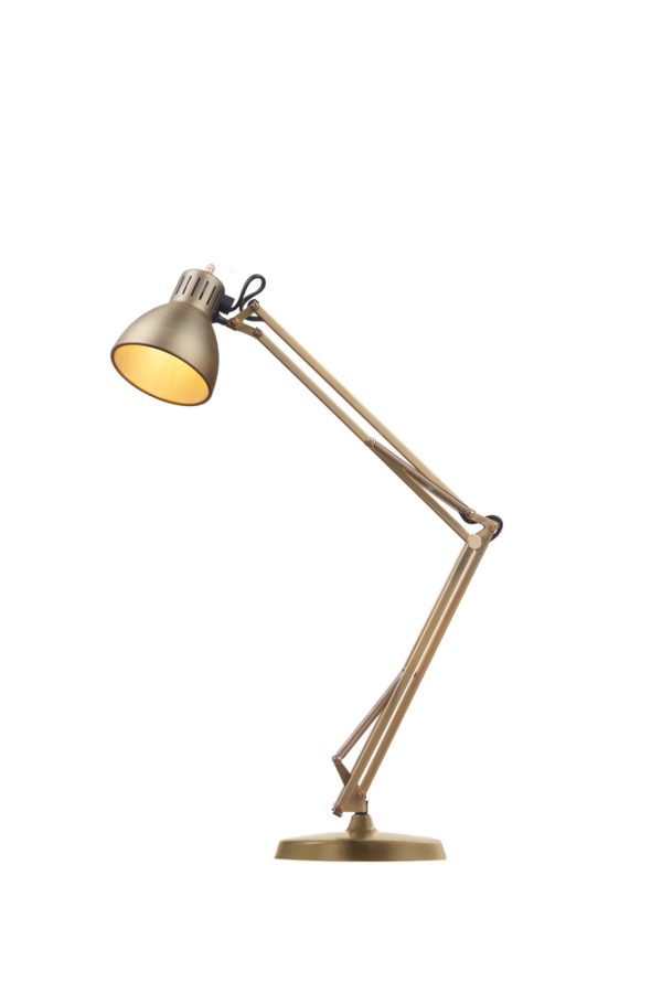 Nordic Living ARCHI T1 JUNIOR Lampe Brass Billede2