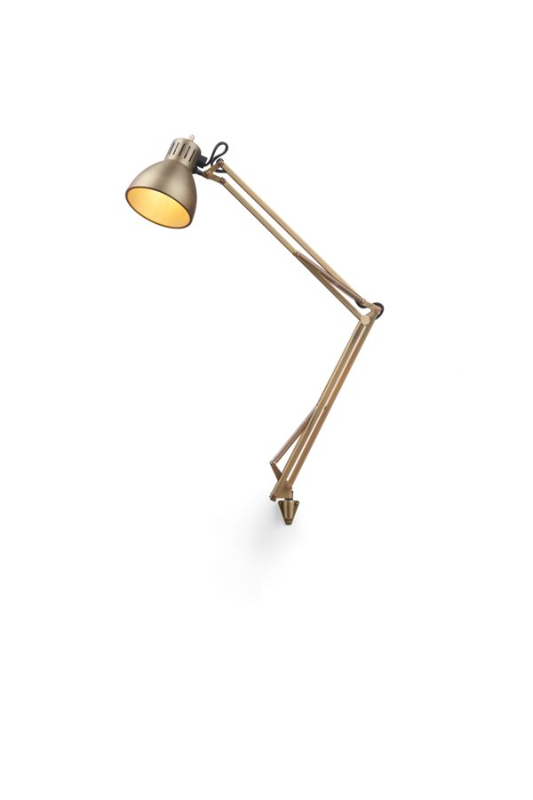 Nordic Living ARCHI T1 JUNIOR Lampe Brass Billede3