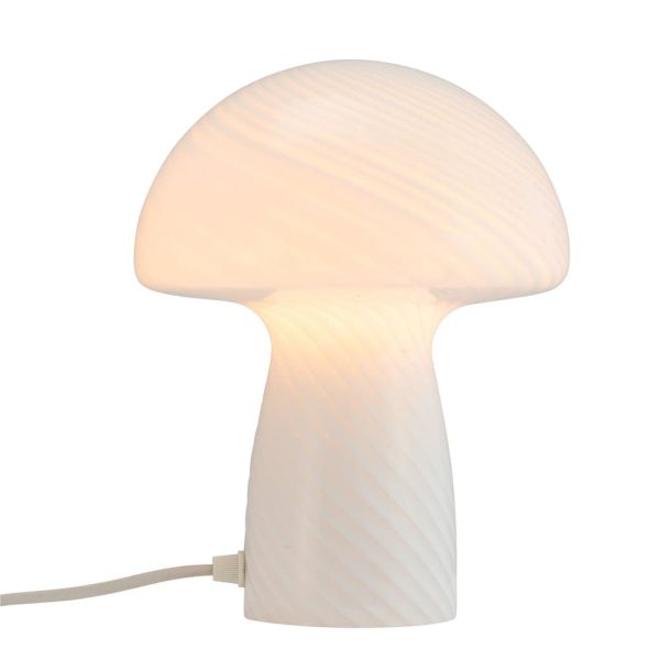 Dyberg Larsen Jenny Mushroom Bordlampe Hvid Billede 2