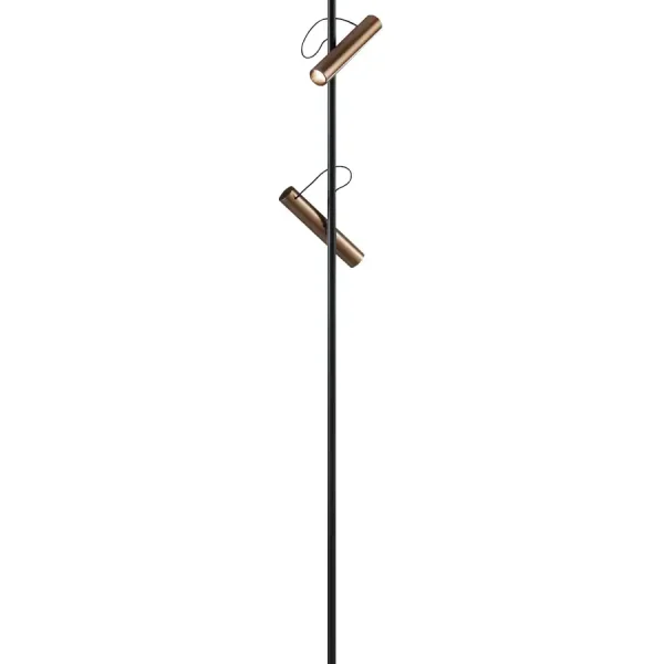 Light Point SPIRIT Gulvlampe Rose Gold & Sort Billede 1