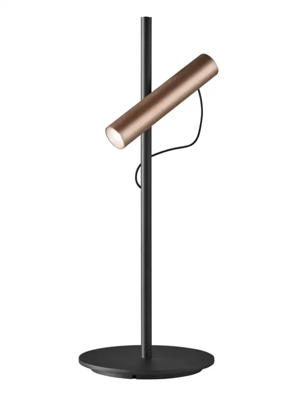 Light Point SPIRIT T1 Bordlampe Rose Gold & Sort Billede 1