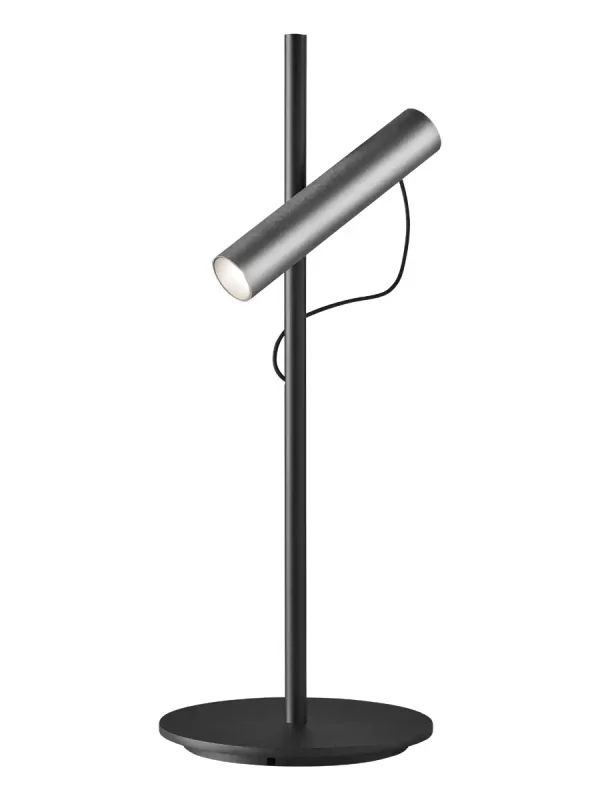 Light Point SPIRIT T1 Bordlampe Titanium & Sort Billede 1