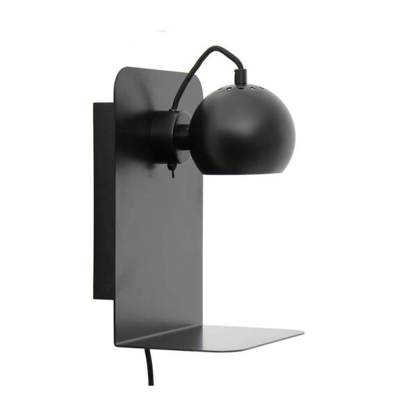 Frandsen Ball USB væglampe Black Outlet Billede 1