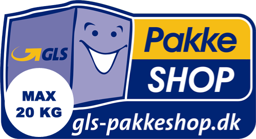 GLS pakkelabel op til 20kg