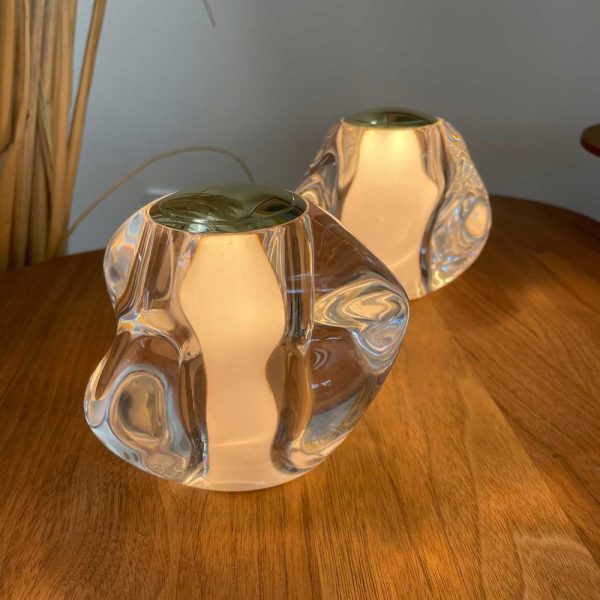 Loom Design ICE BALL Guld Bordlampe Billede x