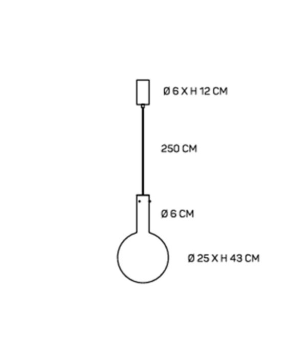 842-004 Loom Design Raindrop Guld Pendel Ø25 Billede 1-6