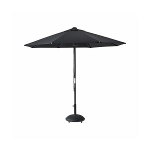 Cinas Capri/Nero Parasol Ø3 m Sort - billede 1